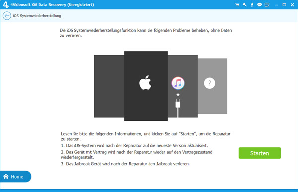 Das Programm starten