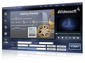iPad 2 Video Converter Screen